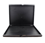 Pro Laptop Plastic Face Painting Case | Plain Empty Without Insert - BLACK