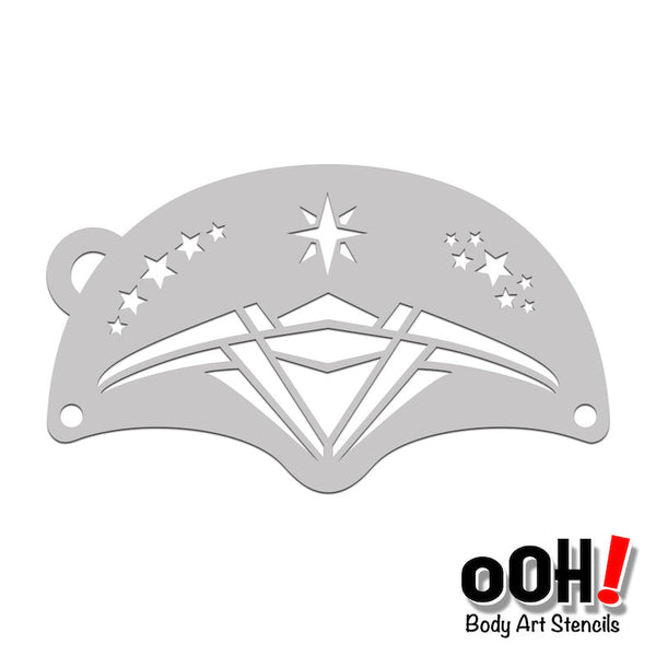 K01 Wonder Tiara Mask Stencil