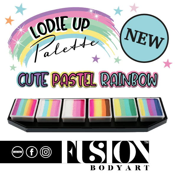 Cute Pastel Rainbow Palette